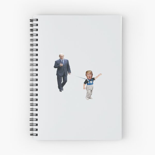 Item preview, Little Trump On Leash with Putin Never Trump designed and sold by PhoebeWong.
