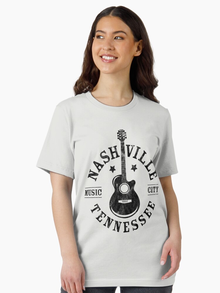 Thumbnail 2 of 7, Essential T-Shirt, Nashville, Tennessee - Music City designed and sold by PaulSDesign.