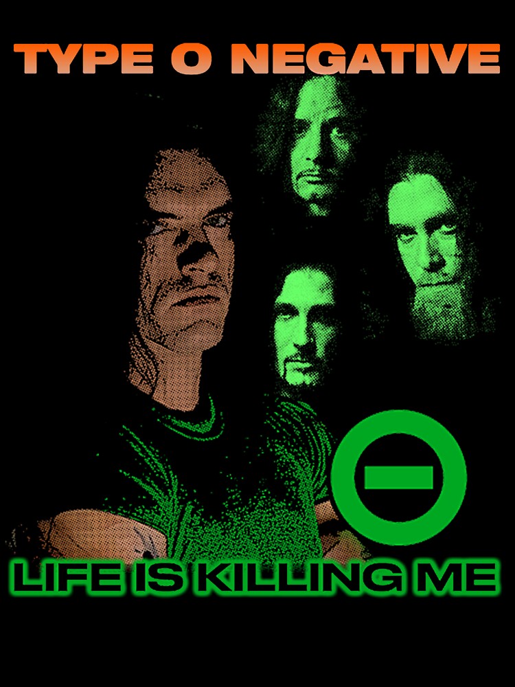 Type O Negative - Life Is Killing Me  Kids T-Shirt for Sale by Jannuande