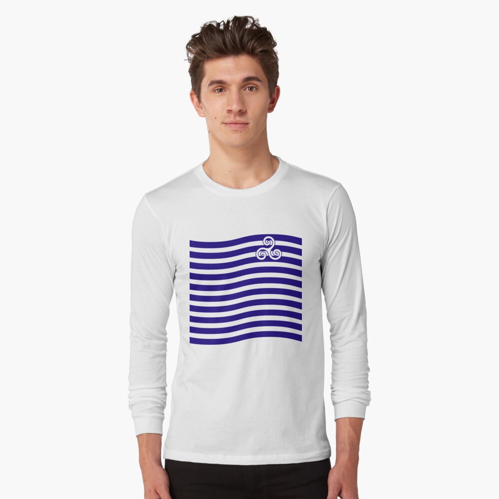 Aperçu de l'œuvre T-shirt manches longues créée et vendue par grafikestelle.