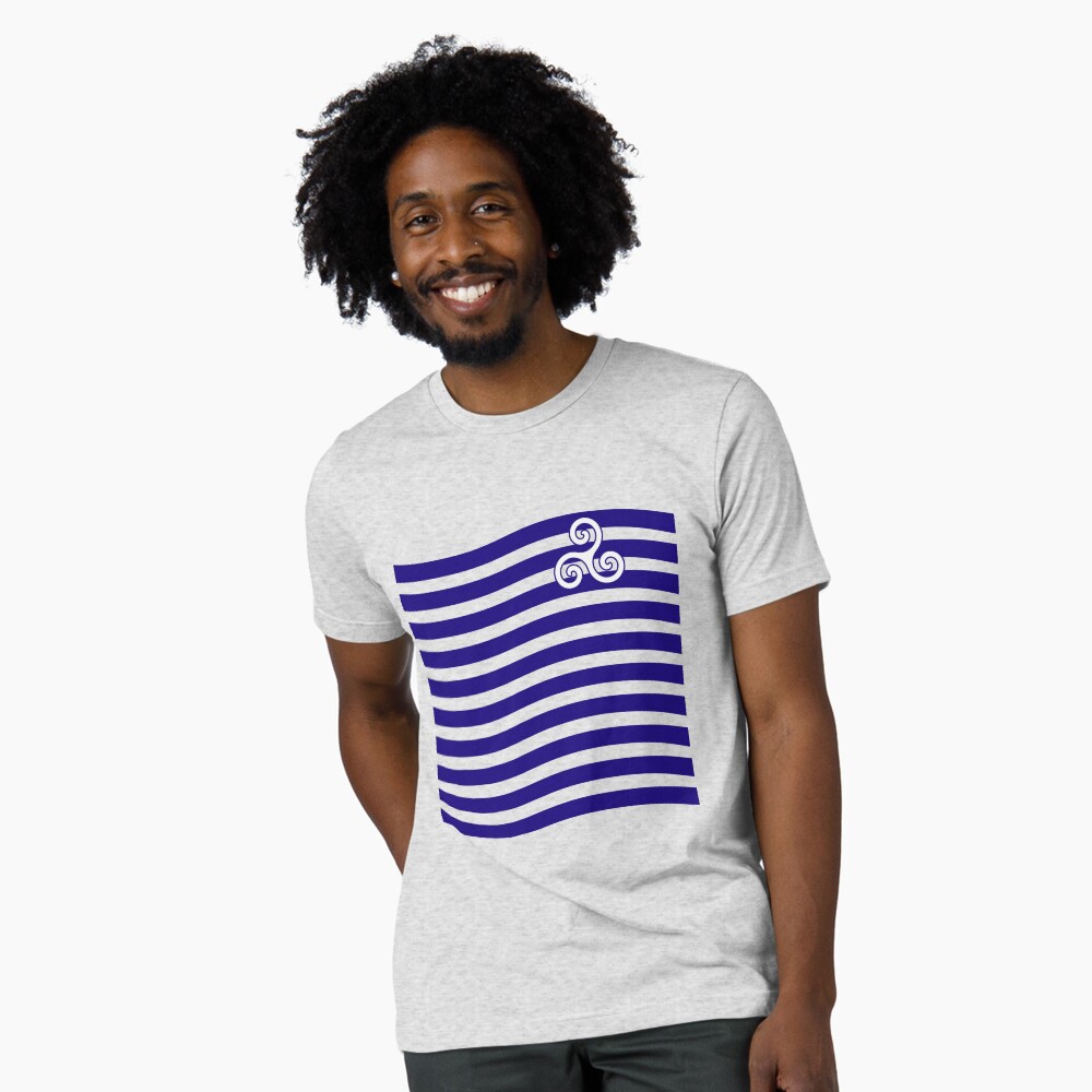 Aperçu de l'œuvre T-shirt chiné créée et vendue par grafikestelle.