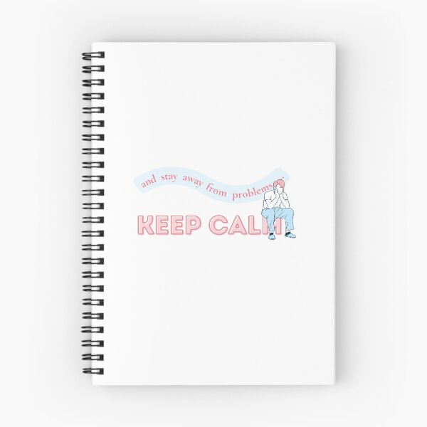 Item preview, Keep calm and stay away from problems, calm boy, chill boy designed and sold by TheFreeLife.