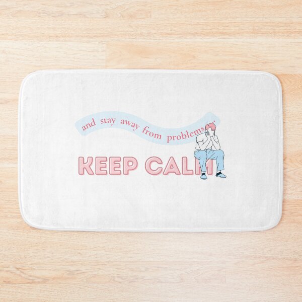 Item preview, Keep calm and stay away from problems, calm boy, chill boy designed and sold by TheFreeLife.