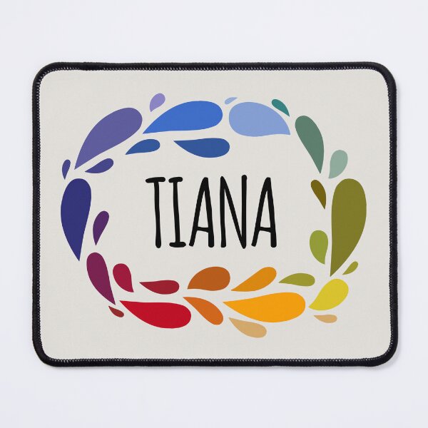 Item preview, Tiana Name Cute Colorful Gift Named Tiana designed and sold by kindxinn.