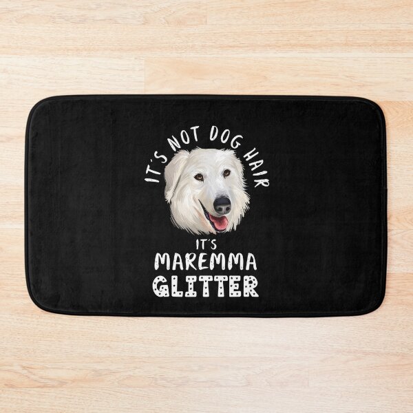 Item preview, It's not dog hair it's MAREMMA SHEEPDOG glitter funny dog quote designed and sold by theshirtinator.