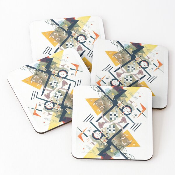 Item preview, Kandinsky mirror abstract design  designed and sold by SpArtk.
