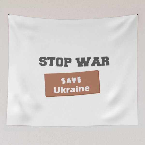 Item preview, Stop War, Save Ukraine designed and sold by hanneshannes02.