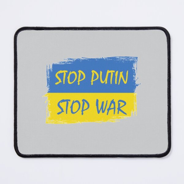 Item preview, Stop putin Stop war white background designed and sold by PhoebeWong.