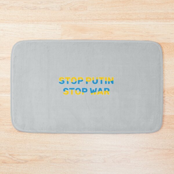 Item preview, Stop putin Stop War yellow designed and sold by PhoebeWong.