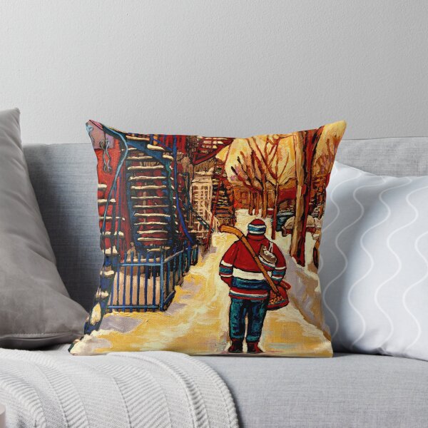 Item preview, CANADIAN WINTER SCENES PAINTINGS FOR SALE BY CANADIAN ARTIST CAROLE SPANDAU designed and sold by Carole  Spandau.