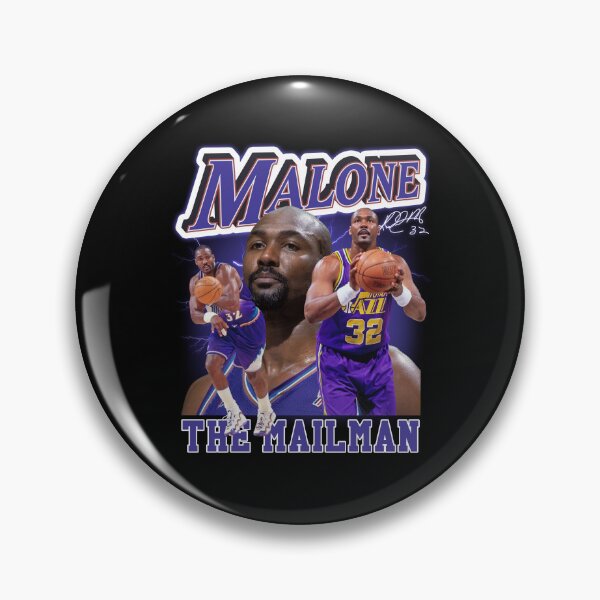 Item preview, KARL MALONE The Mail Man Basketball Legend Signature Vintage Retro 80s 90s Bootleg Rap Style designed and sold by Lea Schiller ⭐⭐⭐⭐⭐(216).