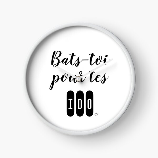 Des mots en partage (2) Horloge