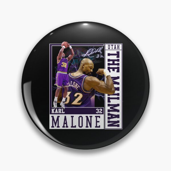 Item preview, KARL MALONE The Mail Man Basketball Legend Signature Vintage Retro 80s 90s Bootleg Rap Style designed and sold by Lea Schiller ⭐⭐⭐⭐⭐(216).