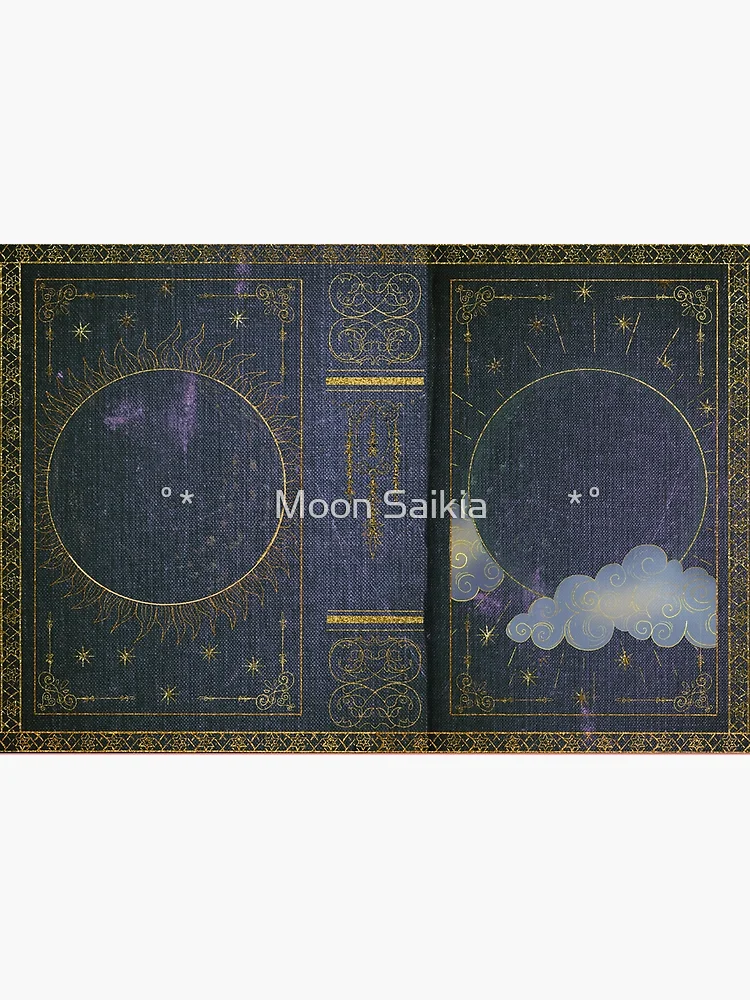 Mystical Dark Moon Vintage Style Grimoire (Leather, Gold) Hardcover  Journal for Sale by ‧͙⁺˚*・༓☾ Moon Saikia ☽༓・*˚⁺‧͙