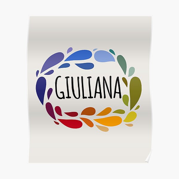 Giuliana Posters for Sale | Redbubble