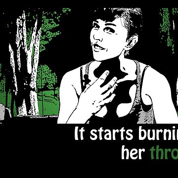 Artwork thumbnail, Burning Her Throat by Ragcha