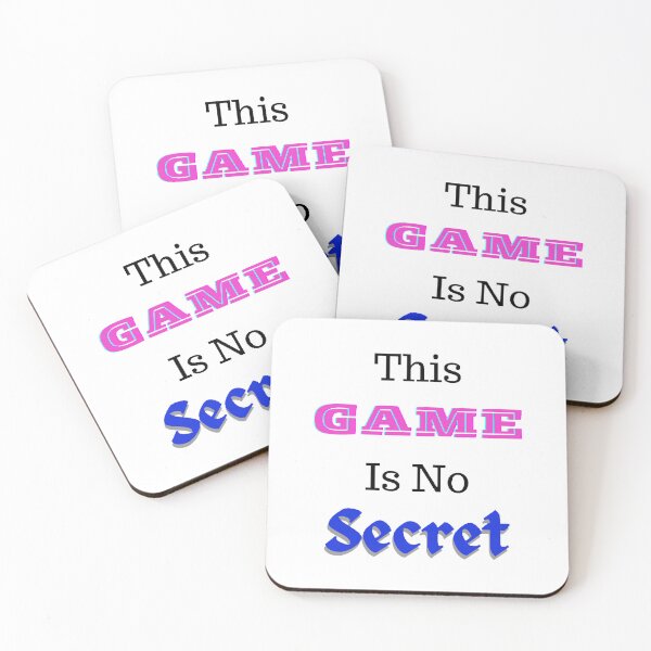 Item preview, This Is Game Is No Secret - funny and cute T-Shirts Quotes designed and sold by Designspot2020.