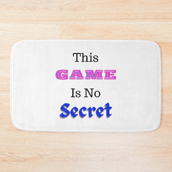 Item preview, This Is Game Is No Secret - funny and cute T-Shirts Quotes designed and sold by Designspot2020.