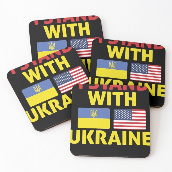 Artikelvorschau, Ich stehe mit der Ukraine, USA, unterstützen die Ukraine entworfen und verkauft von laceengelbe.