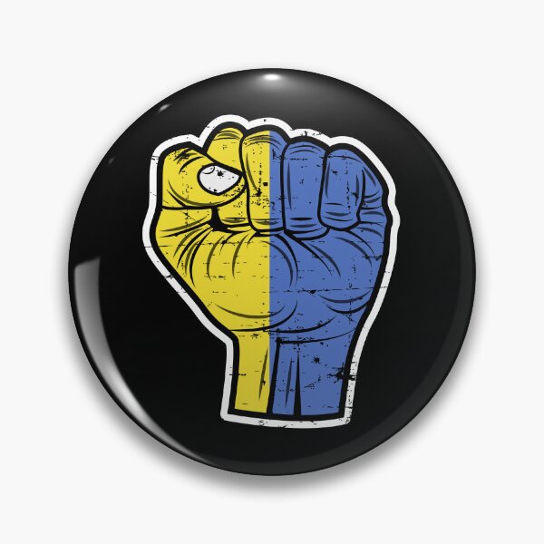 Item preview, Ukraine Fist Vintage Distressed designed and sold by w1ckerman.