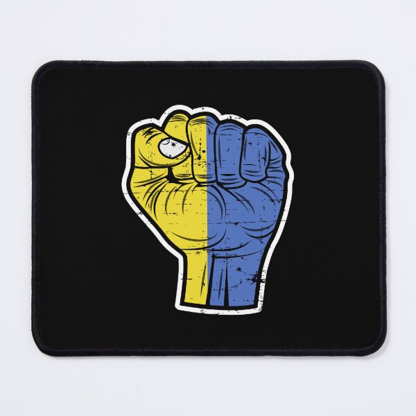 Item preview, Ukraine Fist Vintage Distressed designed and sold by w1ckerman.