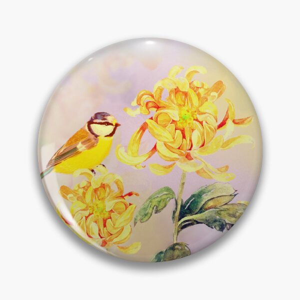 Item preview, Yellow Chrysanthemums  designed and sold by Barbny.