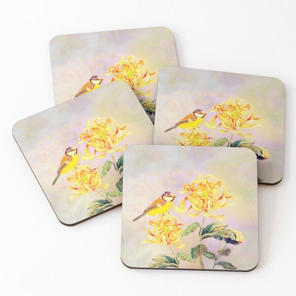 Item preview, Yellow Chrysanthemums  designed and sold by Barbny.