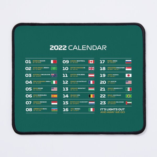 Item preview, 2022 Season Calendar (Emerald BG) designed and sold by FilipeFerreira.