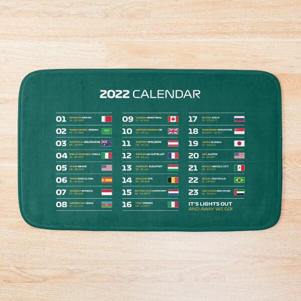 Item preview, 2022 Season Calendar (Emerald BG) designed and sold by FilipeFerreira.