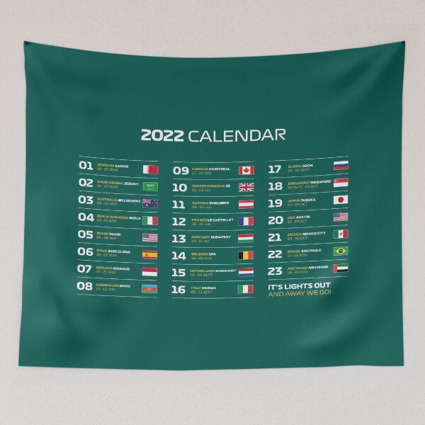 Item preview, 2022 Season Calendar (Emerald BG) designed and sold by FilipeFerreira.