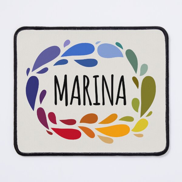 Item preview, Marina Name Cute Colorful Gift Named Marina designed and sold by kindxinn.