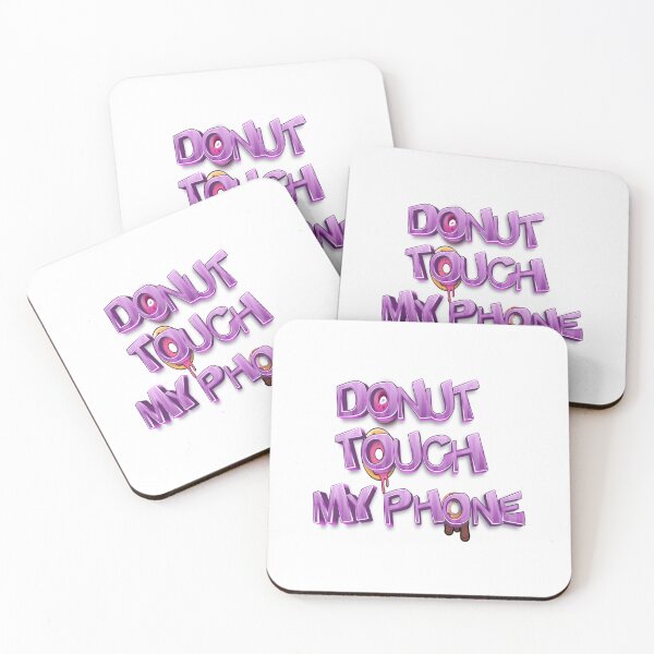 Item preview, Donut Touch My Phone designed and sold by roleshop.