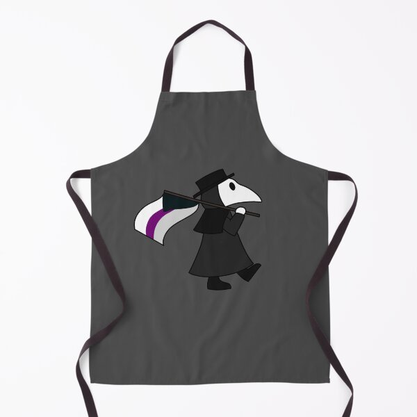 Item preview, Plague doctor with demisexual flag designed and sold by DoesArtAndStuff.