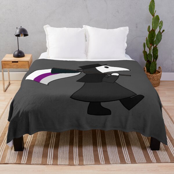Item preview, Plague doctor with demisexual flag designed and sold by DoesArtAndStuff.