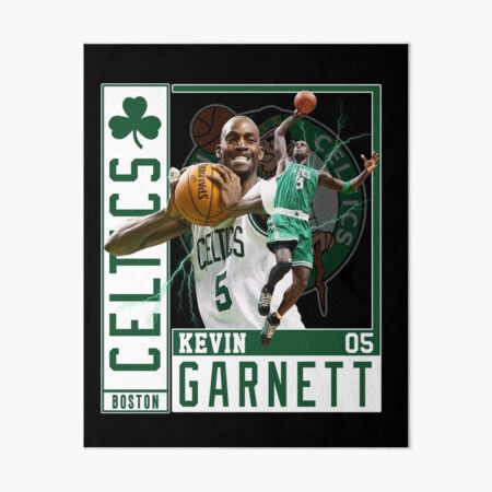 "Kevin Garnett The Big Ticket Basketball Legend Signature Vintage Retro ...