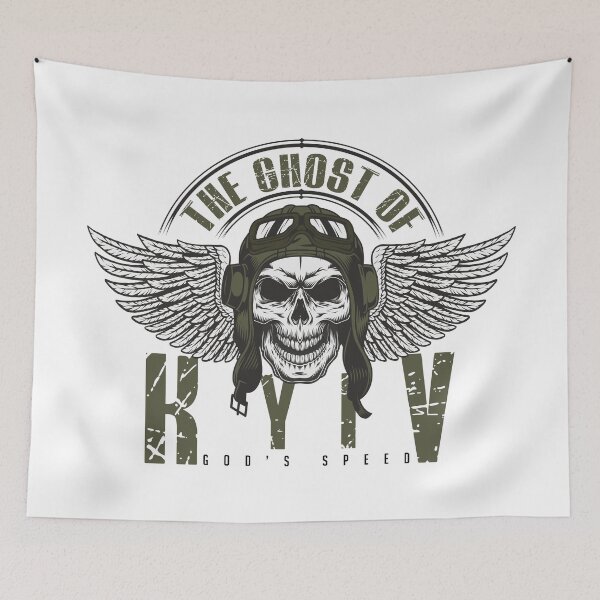 Item preview, The Ghost of Kyiv designed and sold by Kamel Designs.