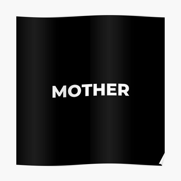 the-word-mother-poster-for-sale-by-typeworld-redbubble