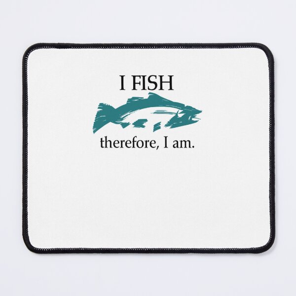 Item preview, I Fish, Therefore I am Essential T-Shirt designed and sold by IsabelHubner.