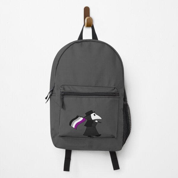Item preview, Plague doctor with asexual flag designed and sold by DoesArtAndStuff.