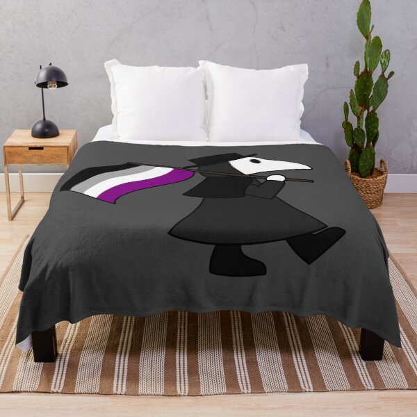 Item preview, Plague doctor with asexual flag designed and sold by DoesArtAndStuff.