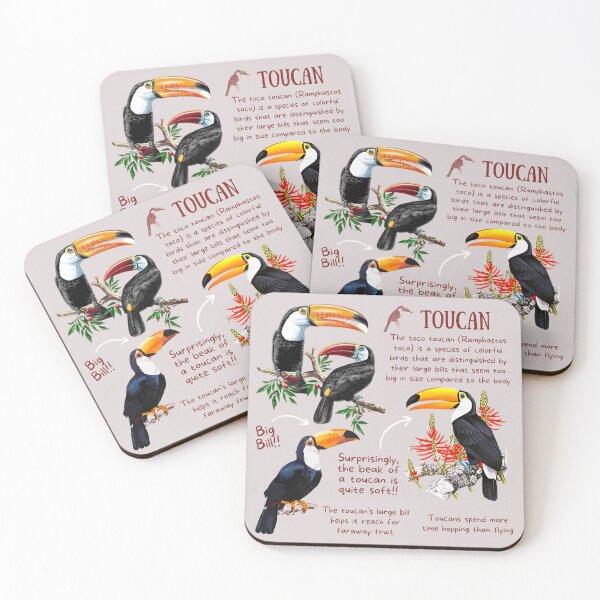 Item preview, Toucan Fun Fact designed and sold by KyleNesas.