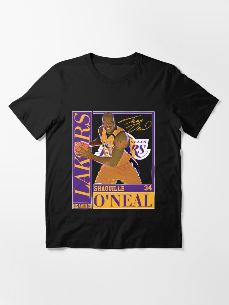 Vintage Shaquille O'Neal Los Angeles Lakers Graphic T Shirt 90s
