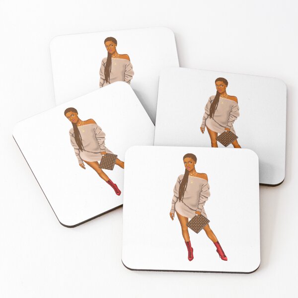 Item preview, Fashion girl, fashion woman, chic girl, boss girl, girl boss, lady boss, afro american girl, Black woman, Stylish girl, African American woman, Lady boss, Boss Girl designed and sold by gabrielakrall.