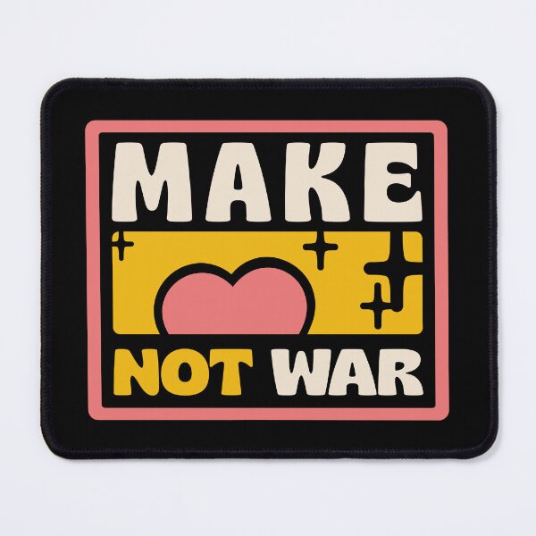 Item preview, MAKE LOVE NOT WAR designed and sold by asymmetrickid.