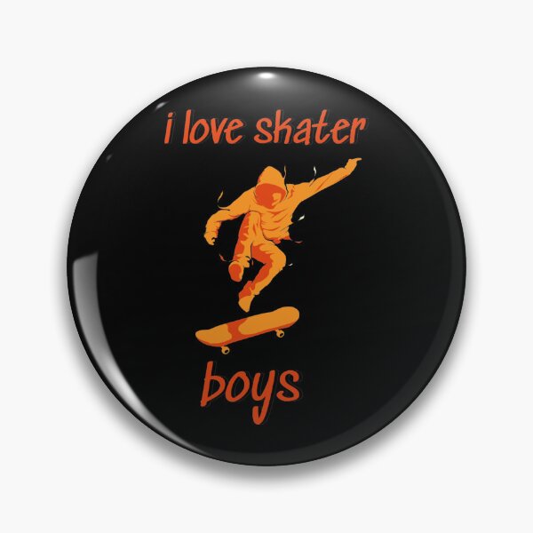 Item preview, I Love Skater Boys, Gift For Skate Team, Gift For Skating Lovers, Gift For Friends Sticker designed and sold by lewisnash6.