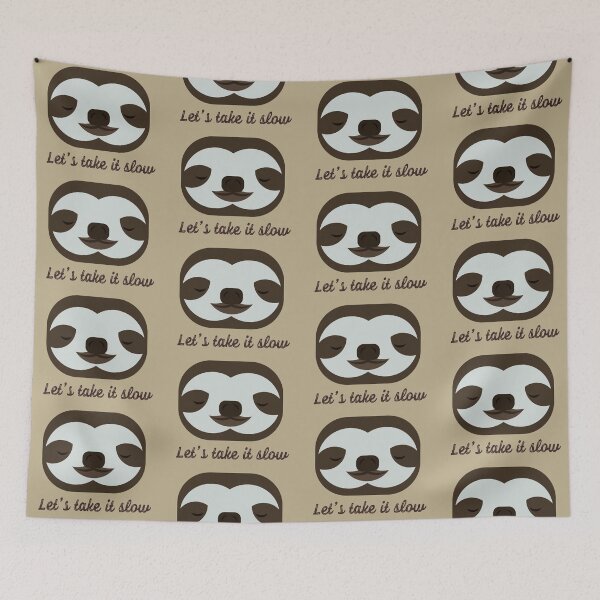 Item preview, Take it slow sloth designed and sold by DisenyosDeMike.