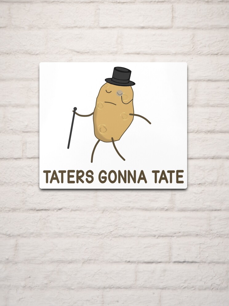  Taters Not Haters Tots Funny Humor Acrylic Christmas