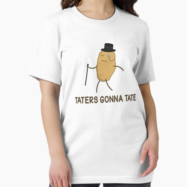 Item preview, Haters Gonna Hate and Taters Gonna Tate designed and sold by TheShirtYurt.