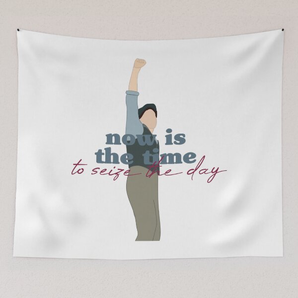 Item preview, For Men Women Now Is The Time To Seize The Day Gifts Movie Fans designed and sold by Wilbert2315.