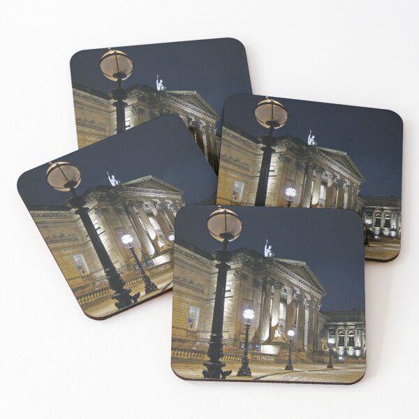 Item preview, Liverpool Walker Art Gallery at night designed and sold by RichardFarrell.